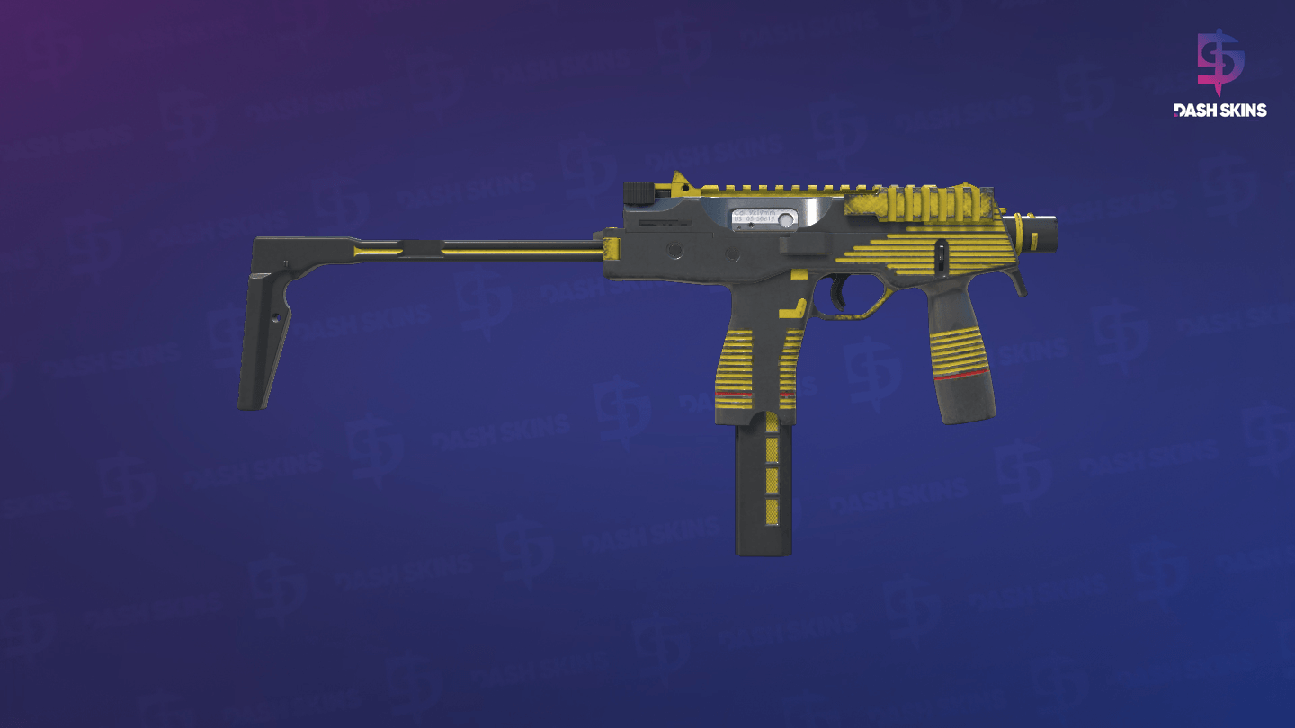 MP9 | Bee-Tron (Field-Tested) - Backside Screenshot
