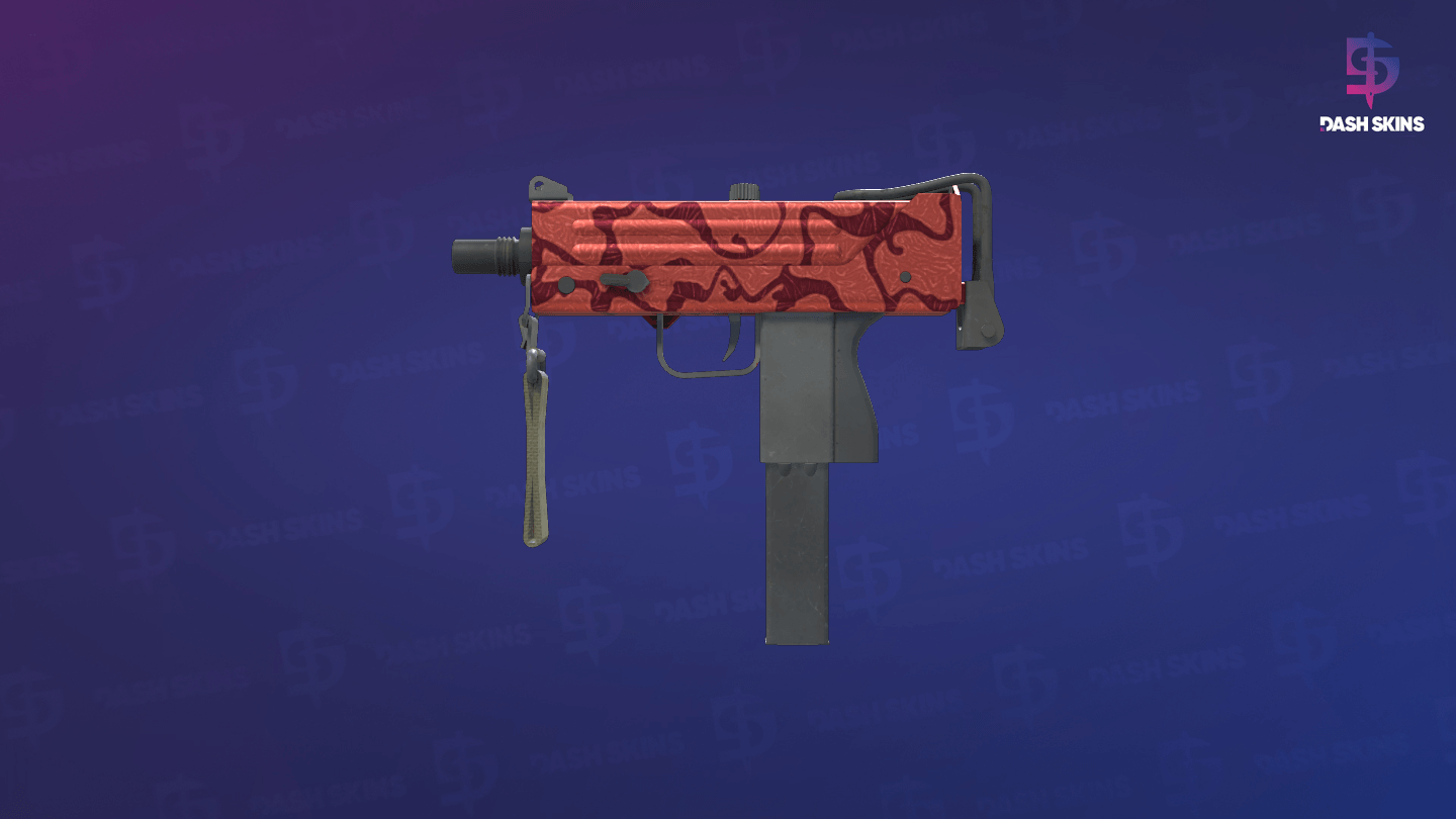 MAC-10 | Carnivore (Minimal Wear) - Frontside Screenshot