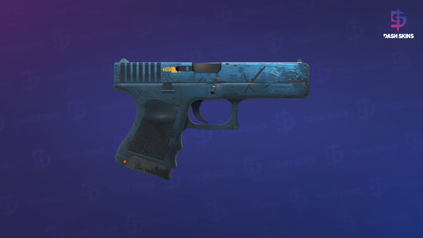 Glock-18 | Off World (Field-Tested) - Backside Screenshot