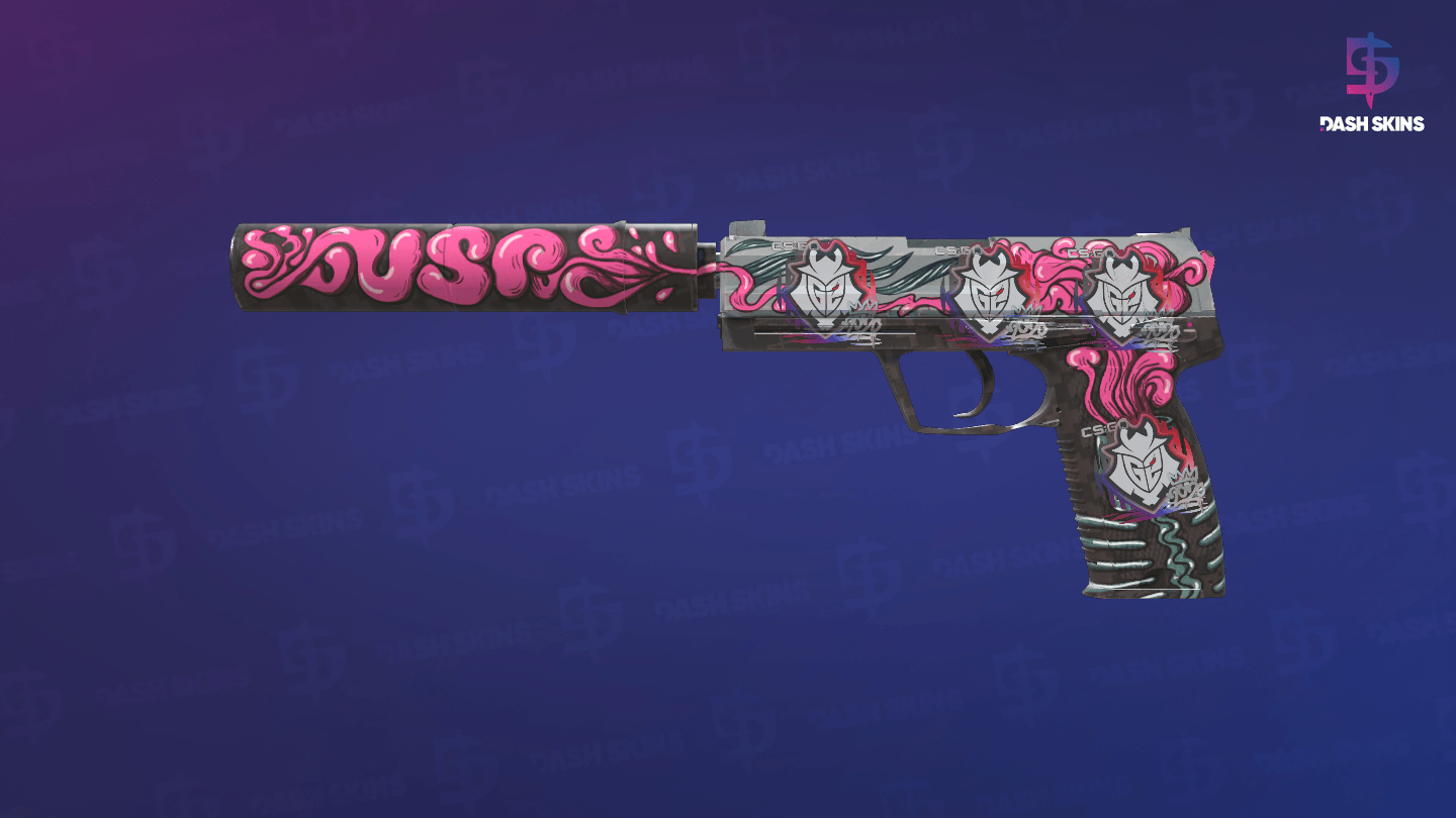 USP-S | Cortex (Minimal Wear) - Frontside Screenshot