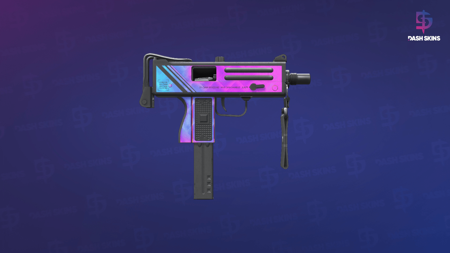 MAC-10 | Disco Tech (Field-Tested) - Backside Screenshot