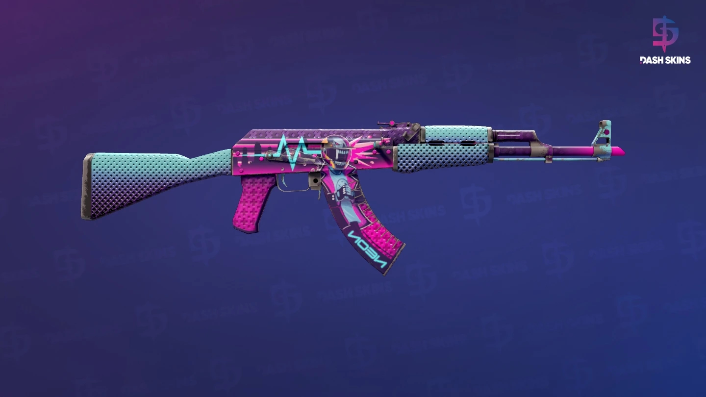 AK-47 | Piloto Neon - Backside Screenshot