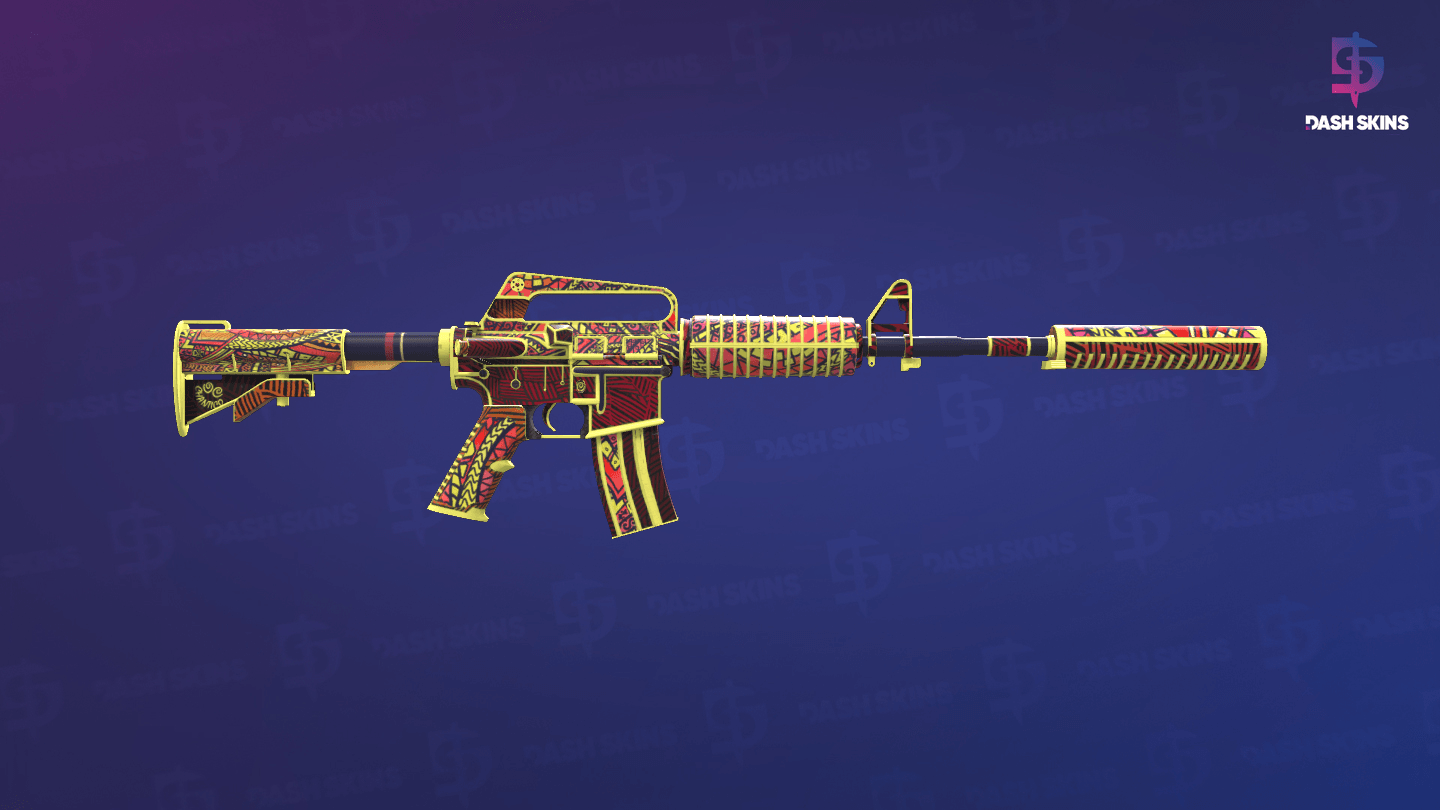 M4A1-S | Chantico's Fire (Minimal Wear) - Backside Screenshot