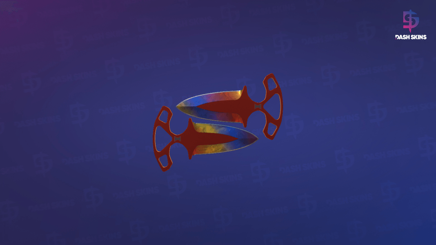 ★ Shadow Daggers | Marble Fade (Factory New) - Frontside Screenshot
