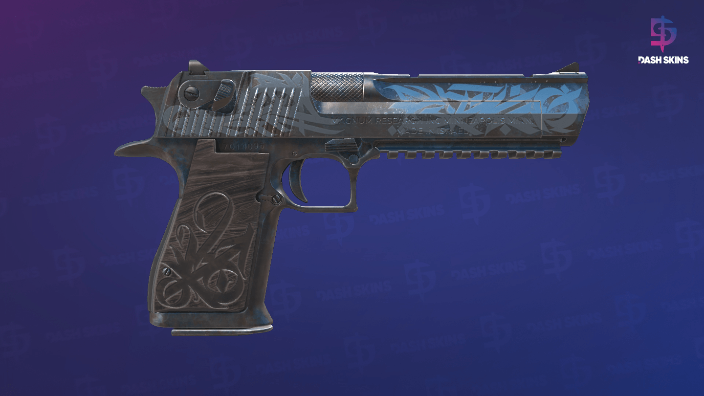 Desert Eagle | Calligraffiti (Factory New) - Backside Screenshot