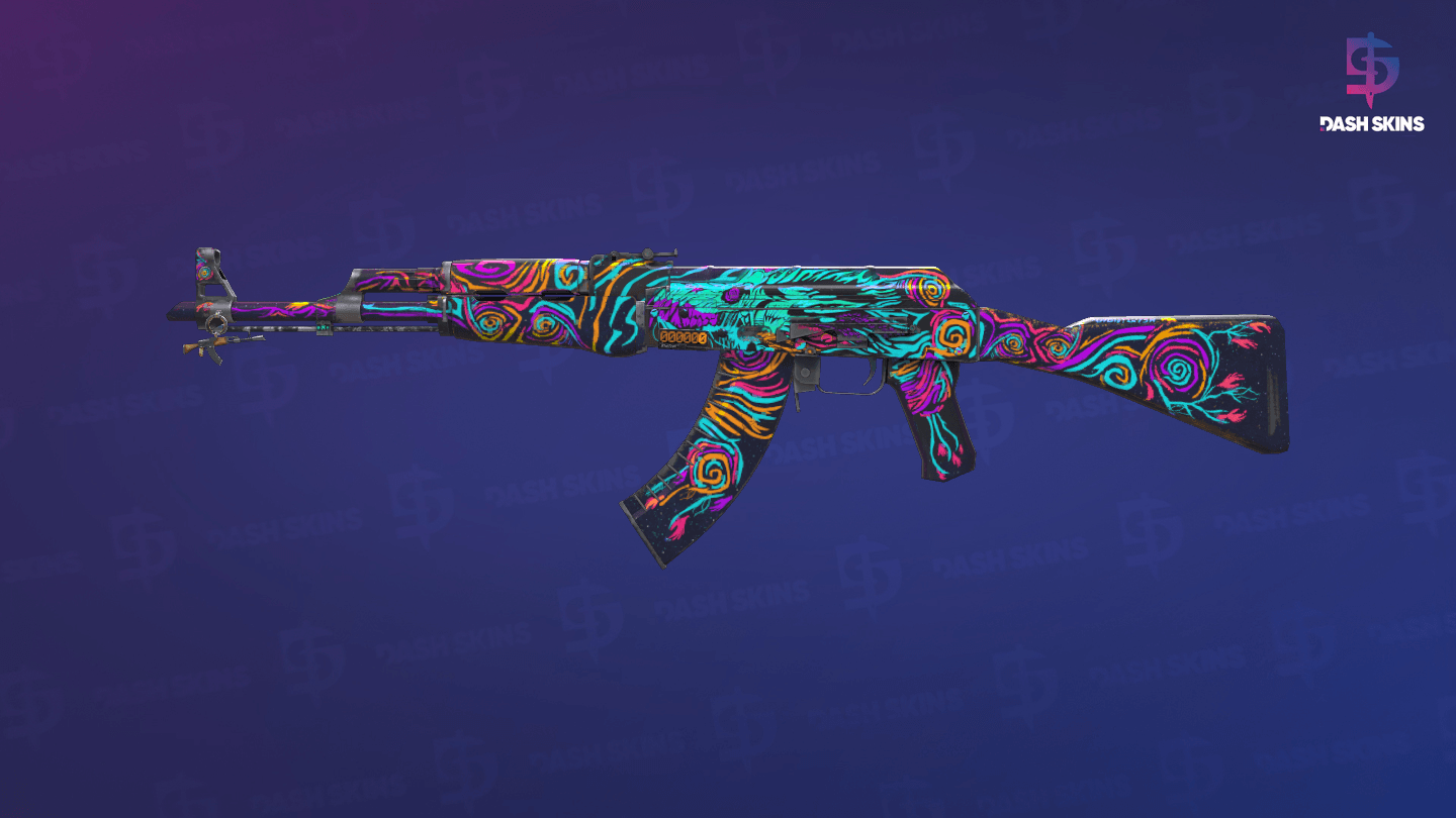 StatTrak™ AK-47 | Nightwish (Field-Tested) - Frontside Screenshot