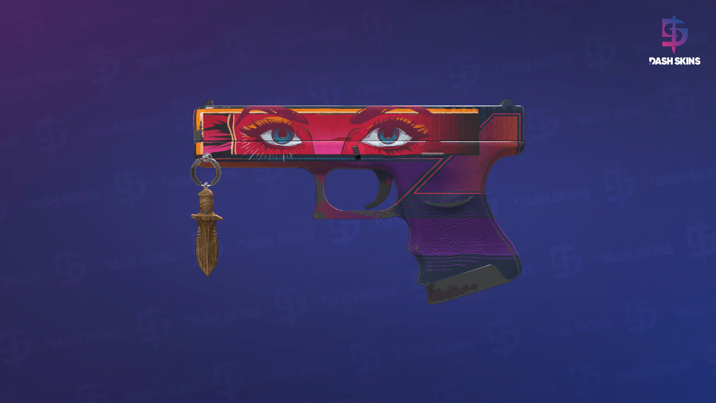 Glock-18 | Vogue (Field-Tested) - Frontside Screenshot