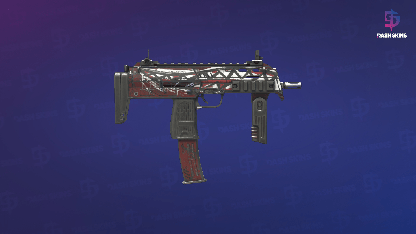 MP7 | Mischief (Well-Worn) - Backside Screenshot