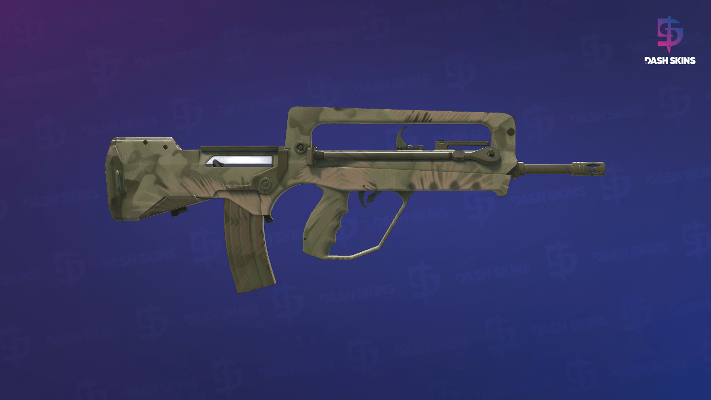 FAMAS | Palm (Minimal Wear) - Backside Screenshot