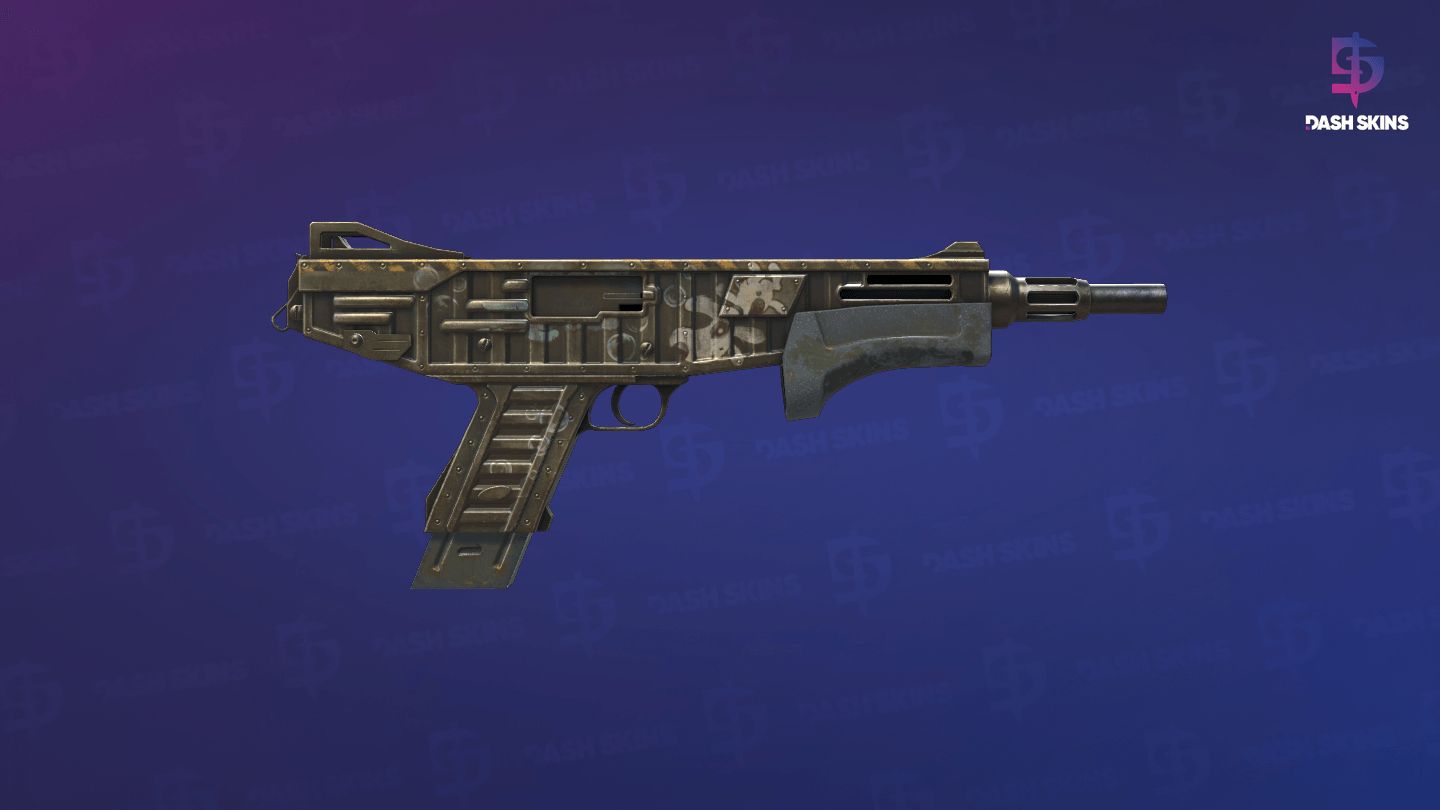 MAG-7 | Popdog (Well-Worn) - Backside Screenshot