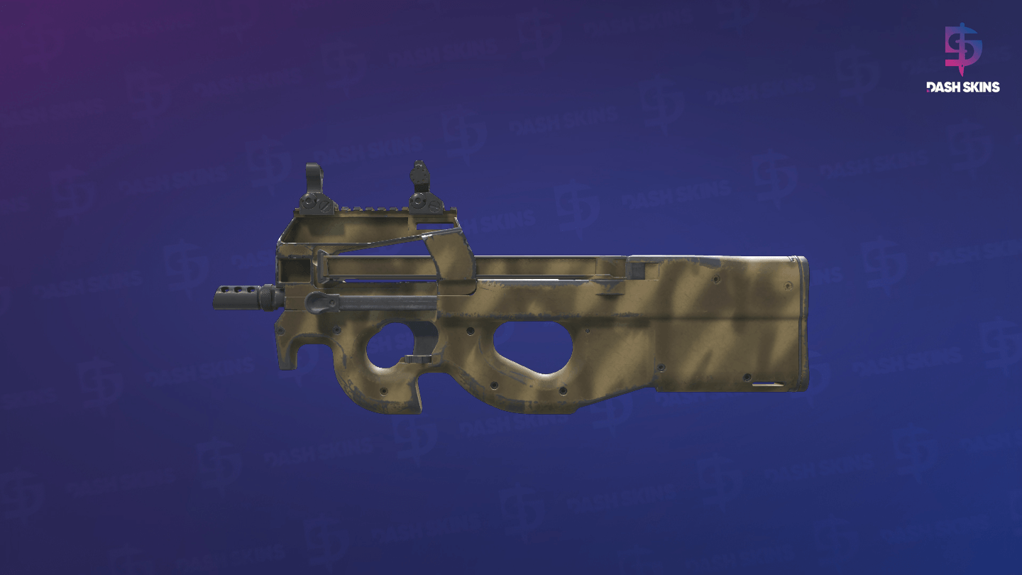 P90 | Sand Spray (Field-Tested) - Frontside Screenshot