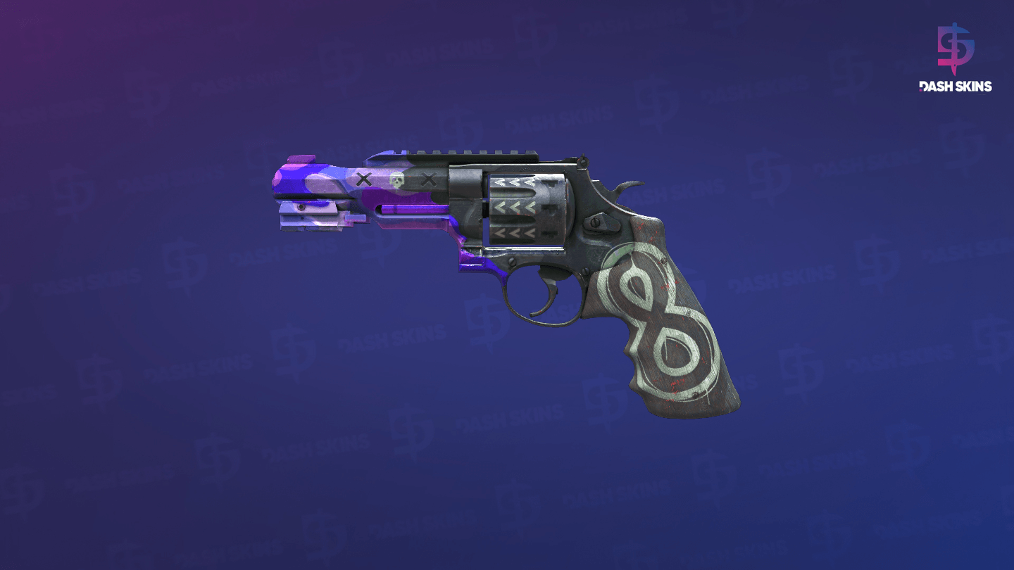R8 Revolver | Crazy 8 (Field-Tested) - Frontside Screenshot