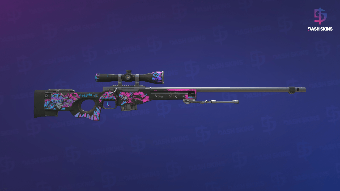 AWP | Fever Dream (Minimal Wear) - Backside Screenshot