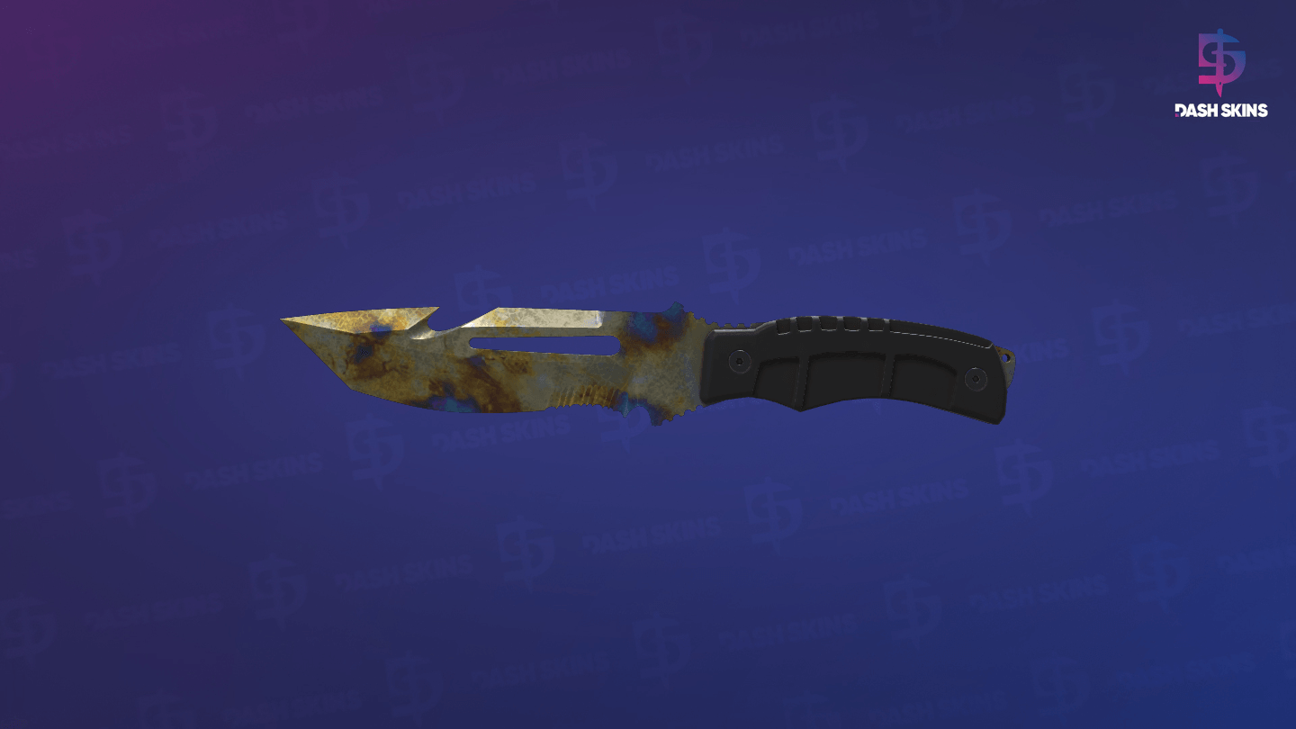 ★ Survival Knife | Case Hardened (Field-Tested) - Backside Screenshot