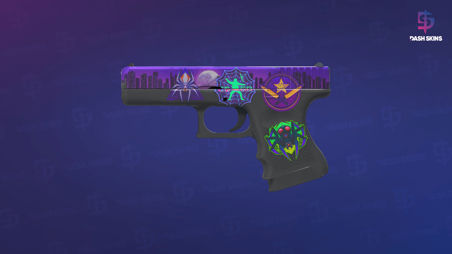 Glock-18 | Moonrise (Field-Tested) - Frontside Screenshot