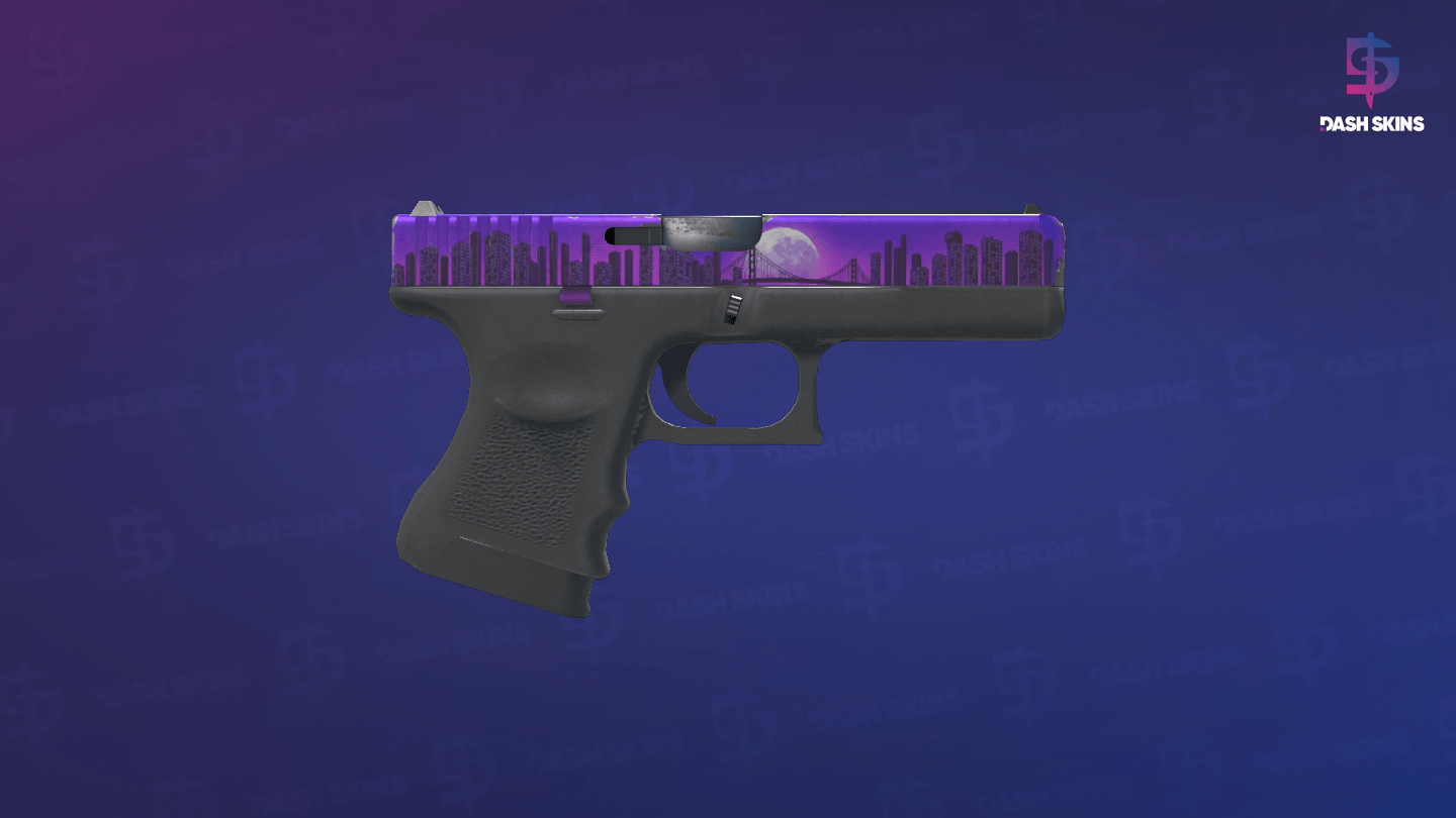 Glock-18 | Moonrise (Field-Tested) - Backside Screenshot