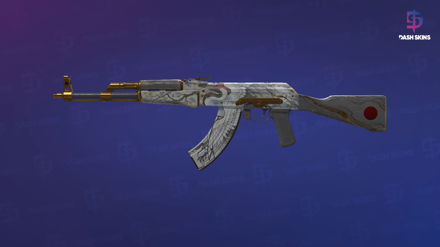 AK-47 | Crane Flight (Battle-Scarred) - Frontside Screenshot