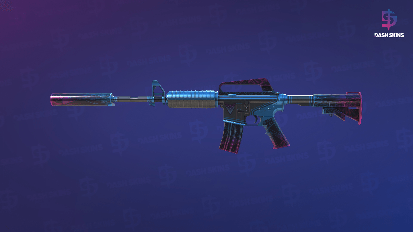 M4A1-S | Decimator (Minimal Wear) - Frontside Screenshot