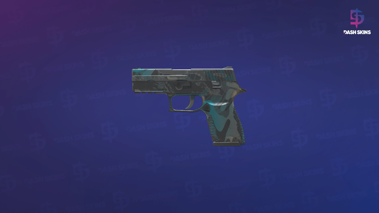 P250 | Ripple (Battle-Scarred) - Frontside Screenshot