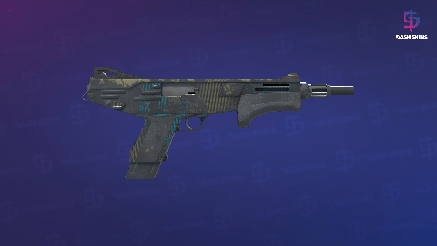 MAG-7 | Sonar (Well-Worn) - Backside Screenshot