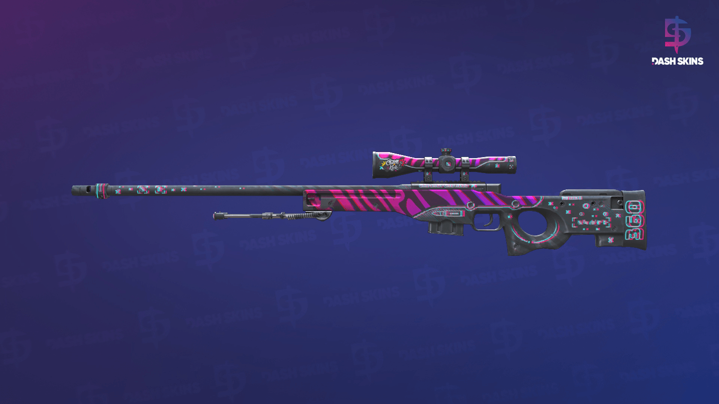 AWP | Chromatic Aberration (Field-Tested) - Frontside Screenshot