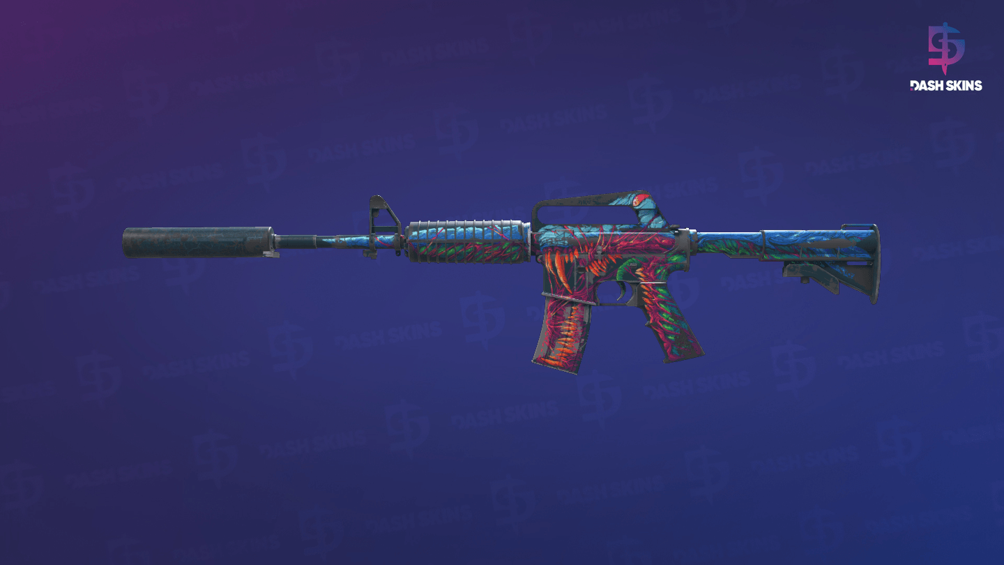 M4A1-S | Hyper Beast (Battle-Scarred) - Frontside Screenshot