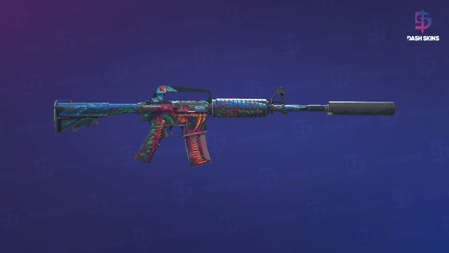 M4A1-S | Hyper Beast (Battle-Scarred) - Backside Screenshot