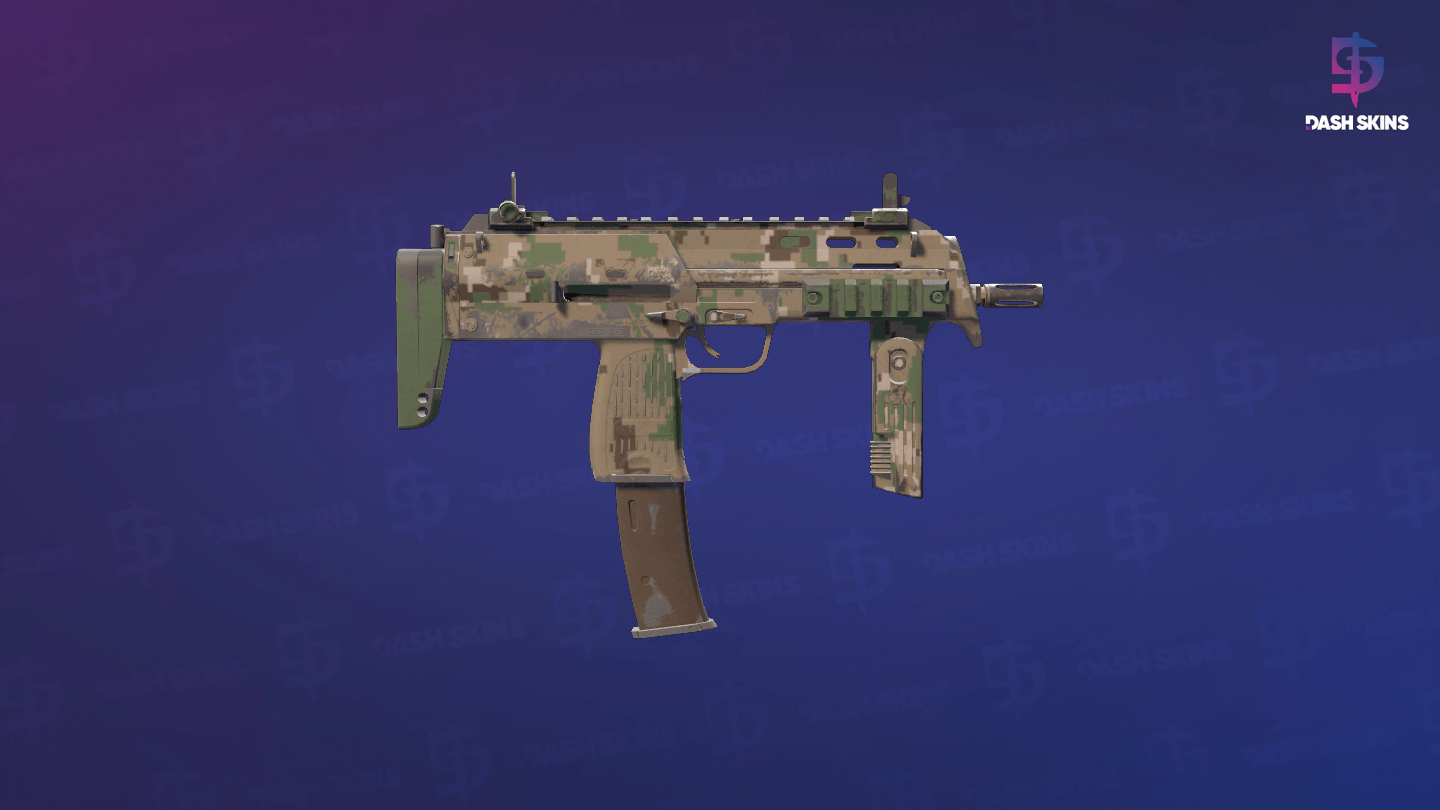 MP7 | Forest DDPAT (Field-Tested) - Backside Screenshot