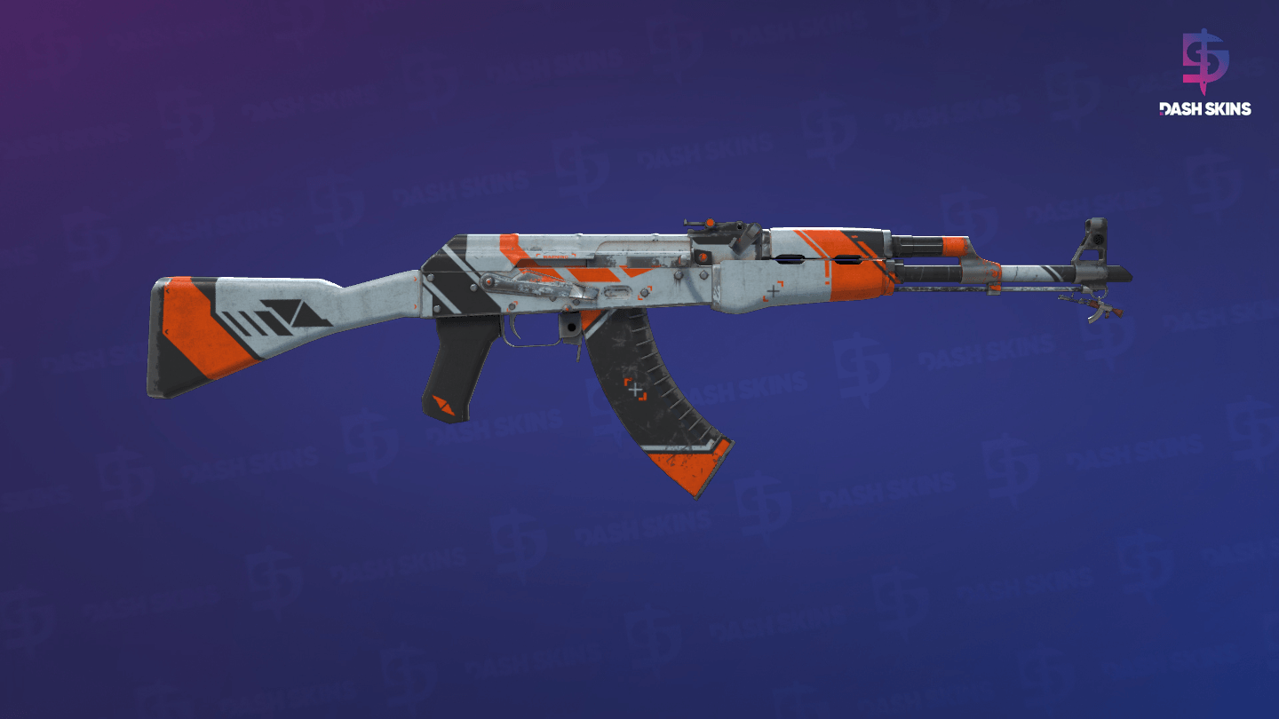 AK-47 | Asiimov (Battle-Scarred) - Backside Screenshot
