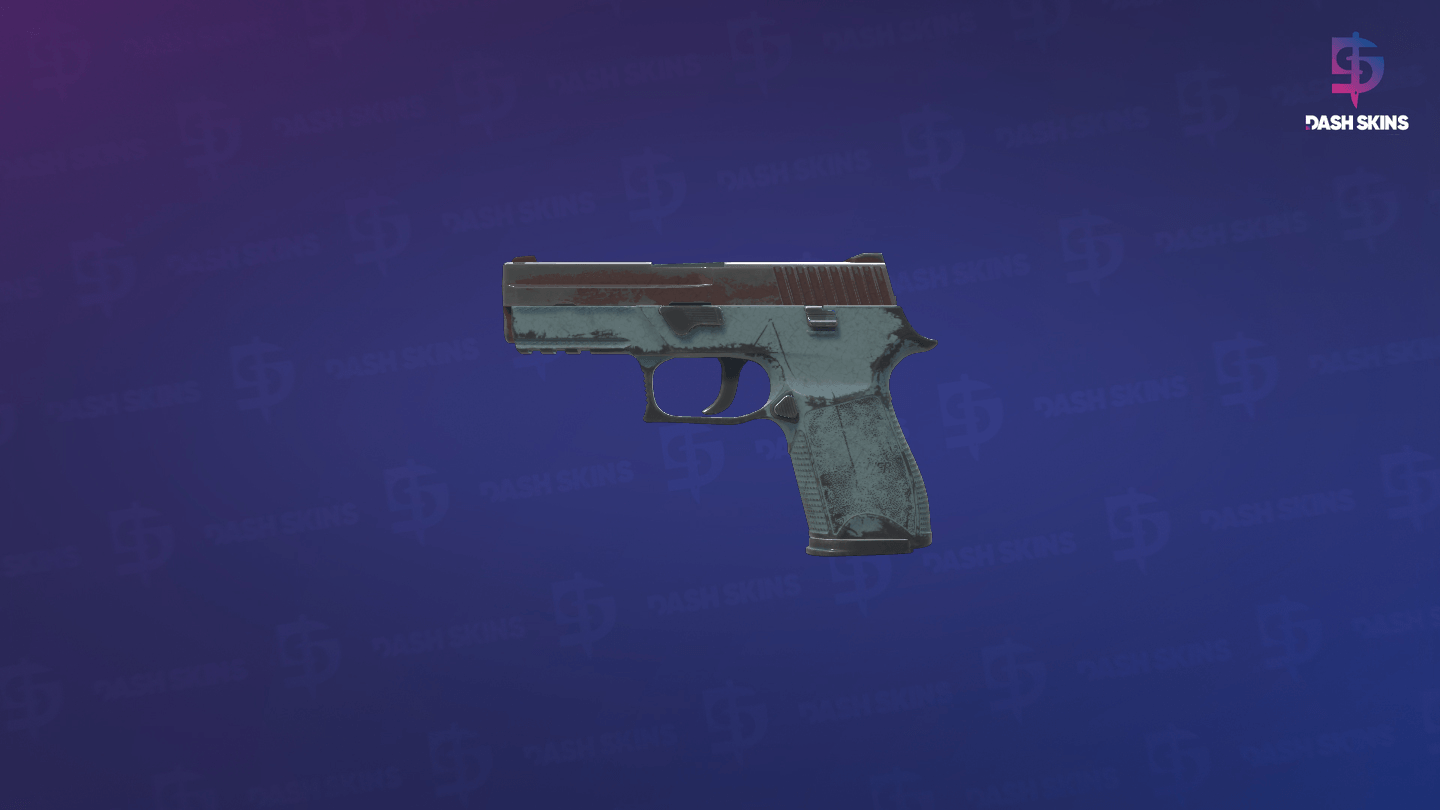 P250 | Copper Oxide (Battle-Scarred) - Frontside Screenshot