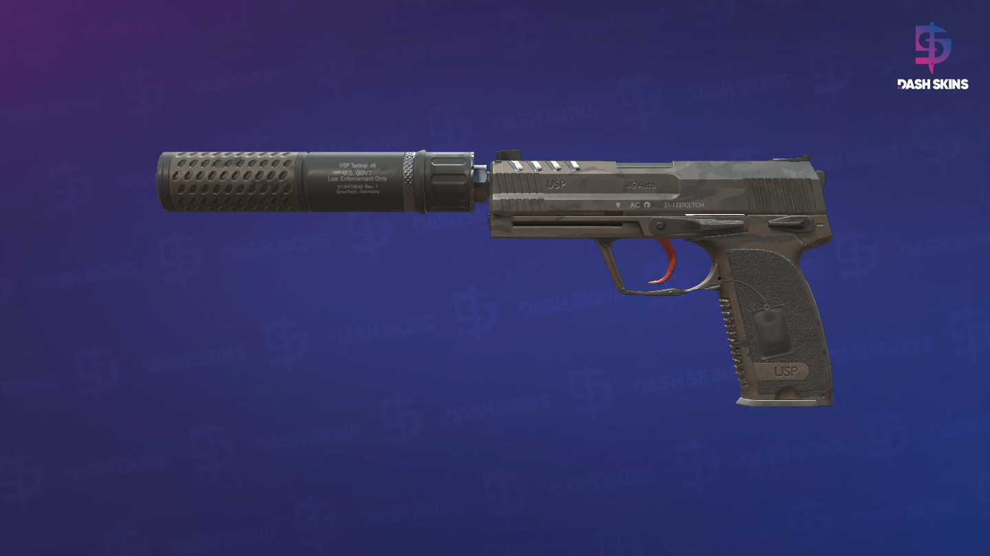 USP-S | Tática Desértica - Frontside Screenshot
