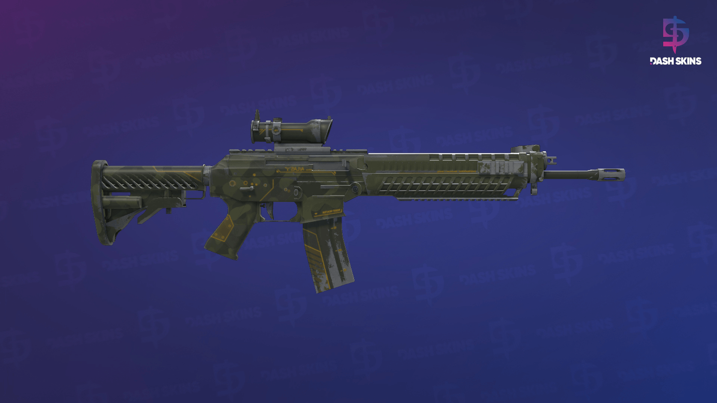 SG 553 | Atlas (Field-Tested) - Backside Screenshot