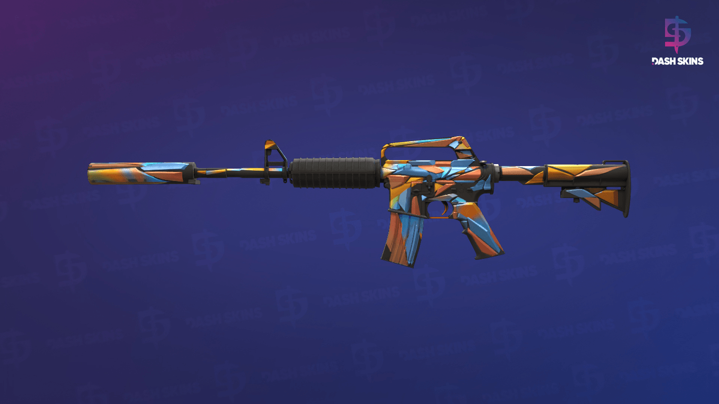 M4A1-S | Leaded Glass (Minimal Wear) - Frontside Screenshot