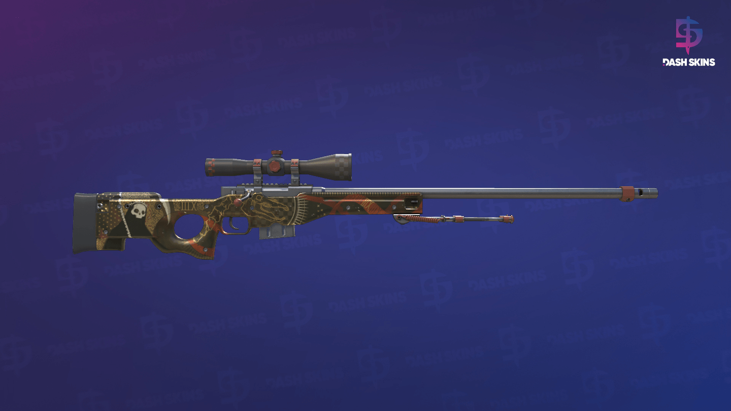 AWP | Mortis (Minimal Wear) - Backside Screenshot