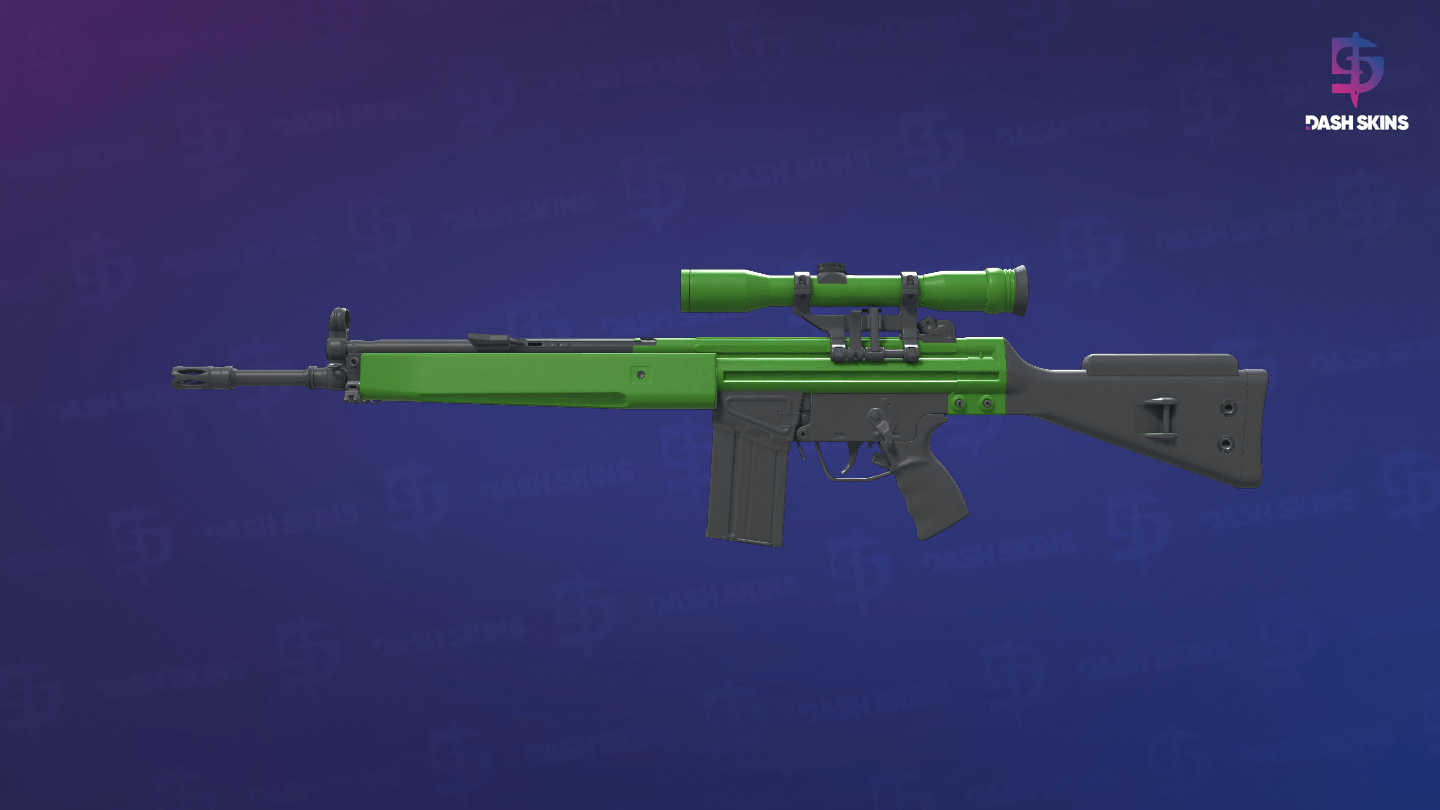 G3SG1 | Green Apple (Minimal Wear) - Frontside Screenshot