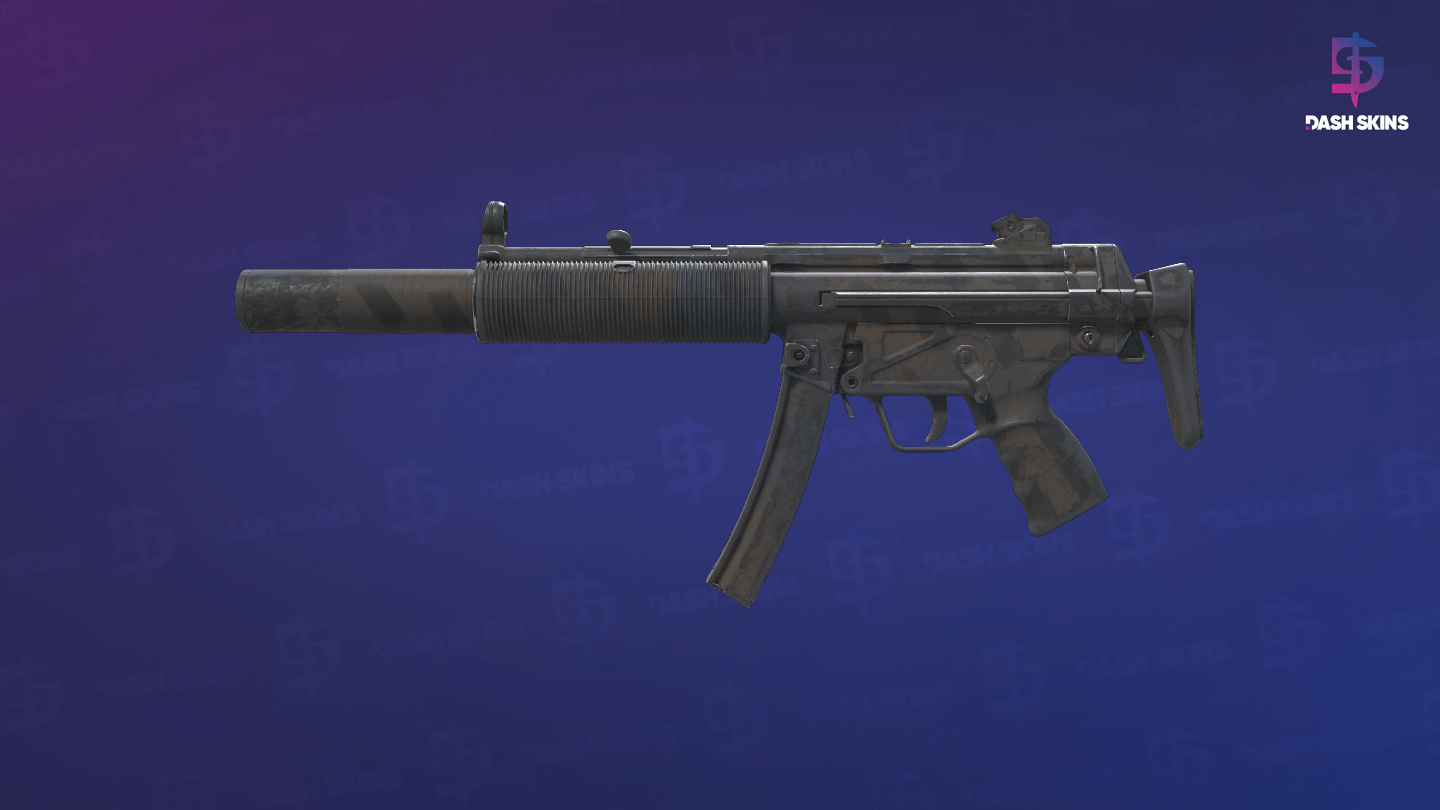 MP5-SD | Dirt Drop (Well-Worn) - Frontside Screenshot