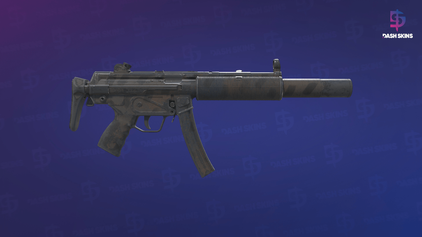 MP5-SD | Dirt Drop (Well-Worn) - Backside Screenshot
