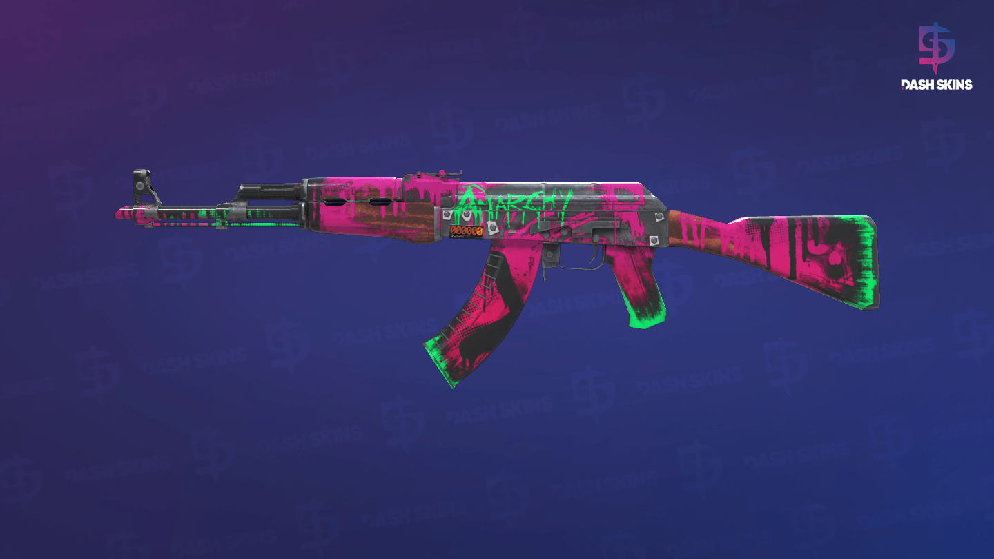 AK-47 (StatTrak™) | Revolução Neon - Frontside Screenshot