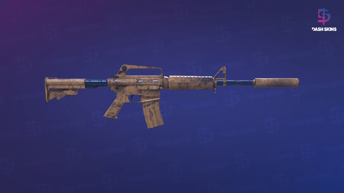 M4A1-S | Wash me plz (Field-Tested) - Backside Screenshot