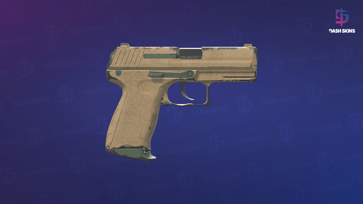 Souvenir P2000 | Grassland (Well-Worn) - Backside Screenshot