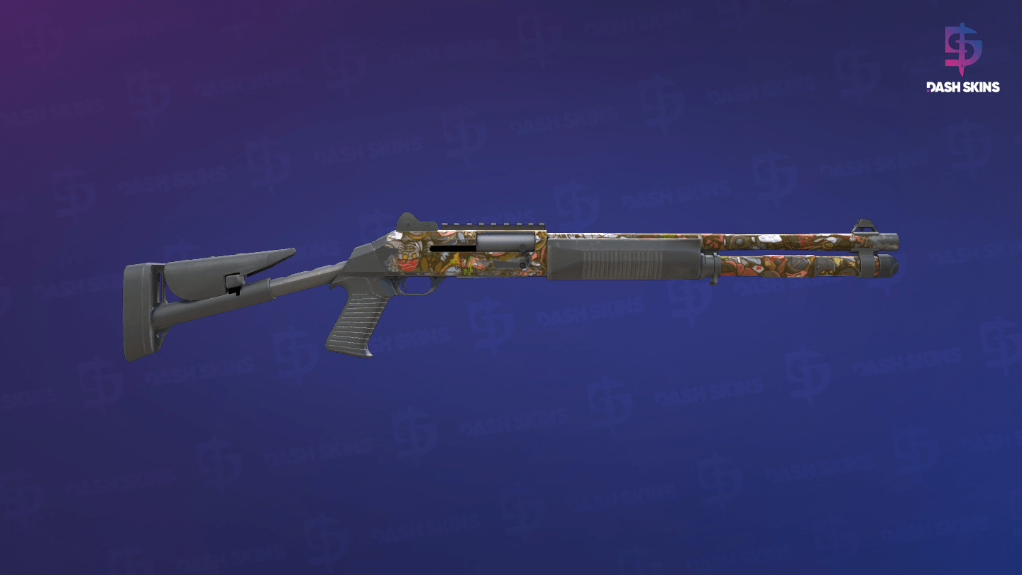 XM1014 | Zombie Offensive (Field-Tested) - Backside Screenshot