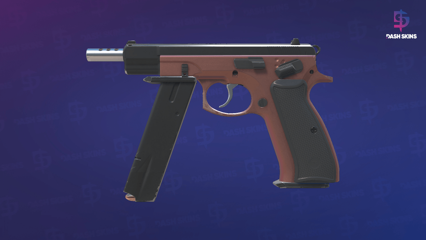 CZ75-Auto | Pink Pearl (Minimal Wear) - Frontside Screenshot