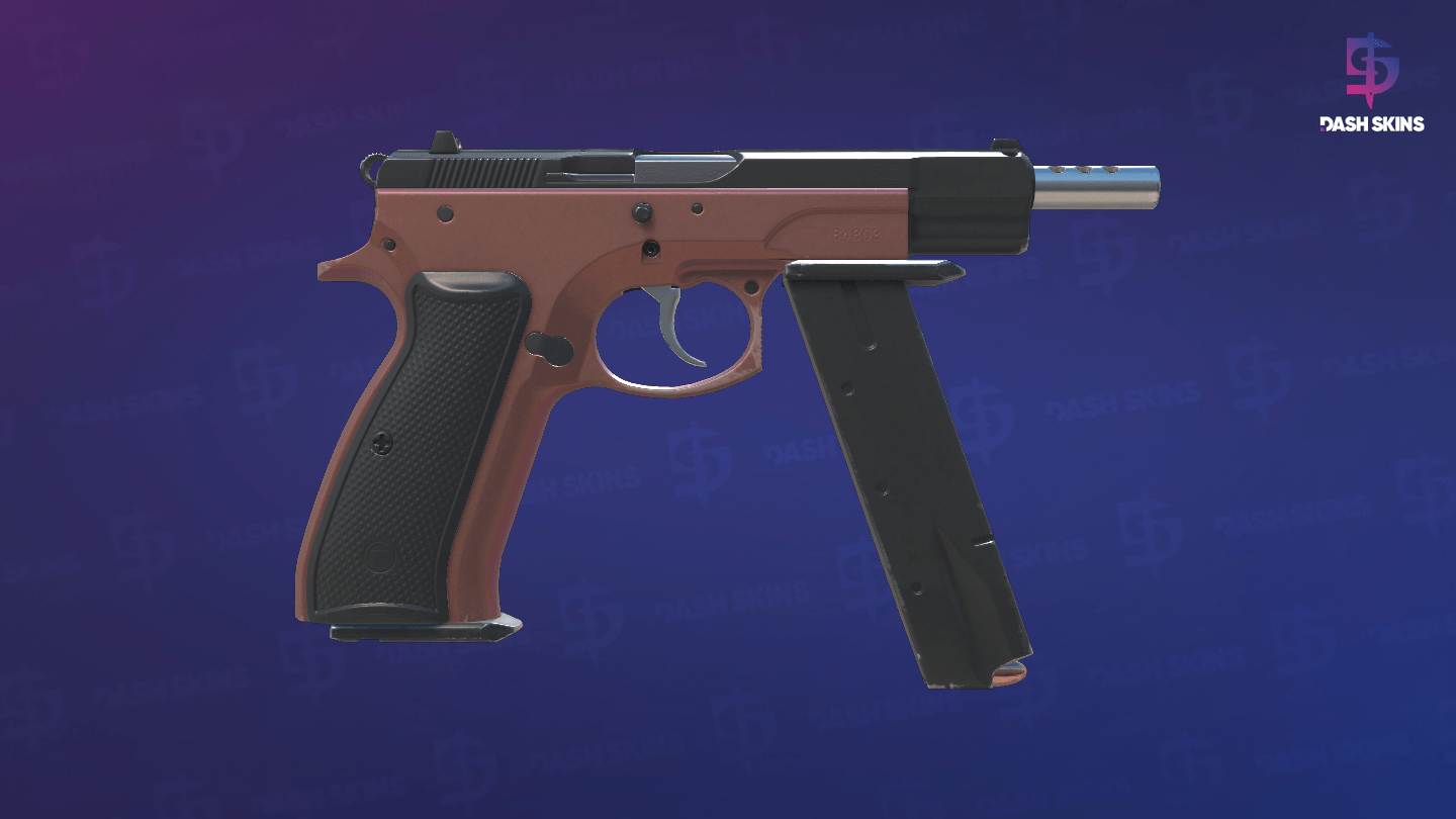 CZ75-Auto | Pink Pearl (Minimal Wear) - Backside Screenshot