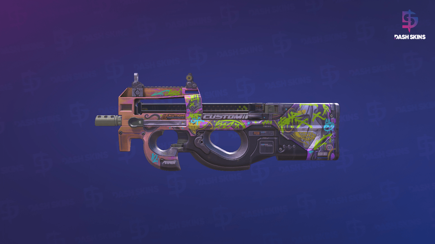 P90 | Neoqueen (Field-Tested) - Frontside Screenshot