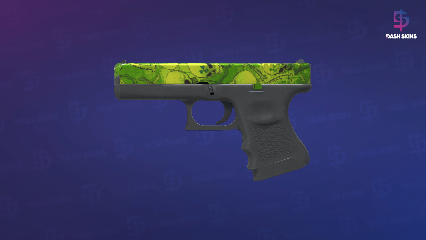 Glock-18 | Nuclear Garden (Field-Tested) - Frontside Screenshot