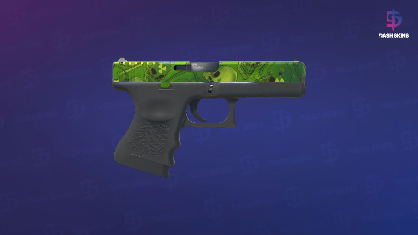 Glock-18 | Nuclear Garden (Field-Tested) - Backside Screenshot