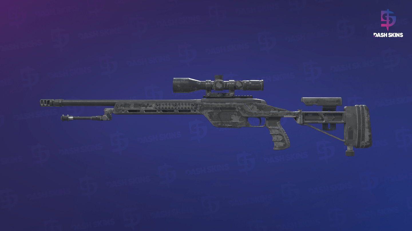 SSG 08 | Sans Comic (Battle-Scarred) - Frontside Screenshot