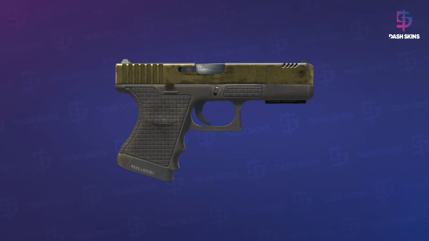 StatTrak™ Glock-18 | Warhawk (Field-Tested) - Backside Screenshot