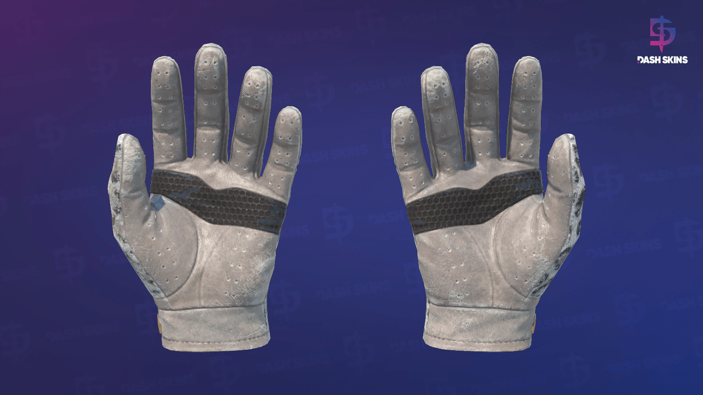 ★ Driver Gloves | Snow Leopard (Field-Tested) - Backside Screenshot