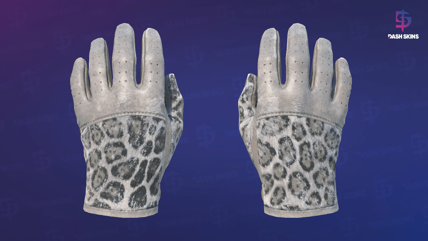 ★ Driver Gloves | Snow Leopard (Field-Tested) - Frontside Screenshot